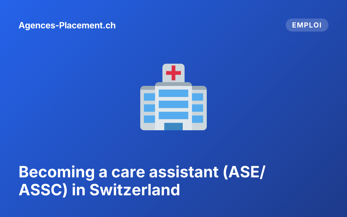 Becoming a care assistant (ASE/ASSC) in Switzerland