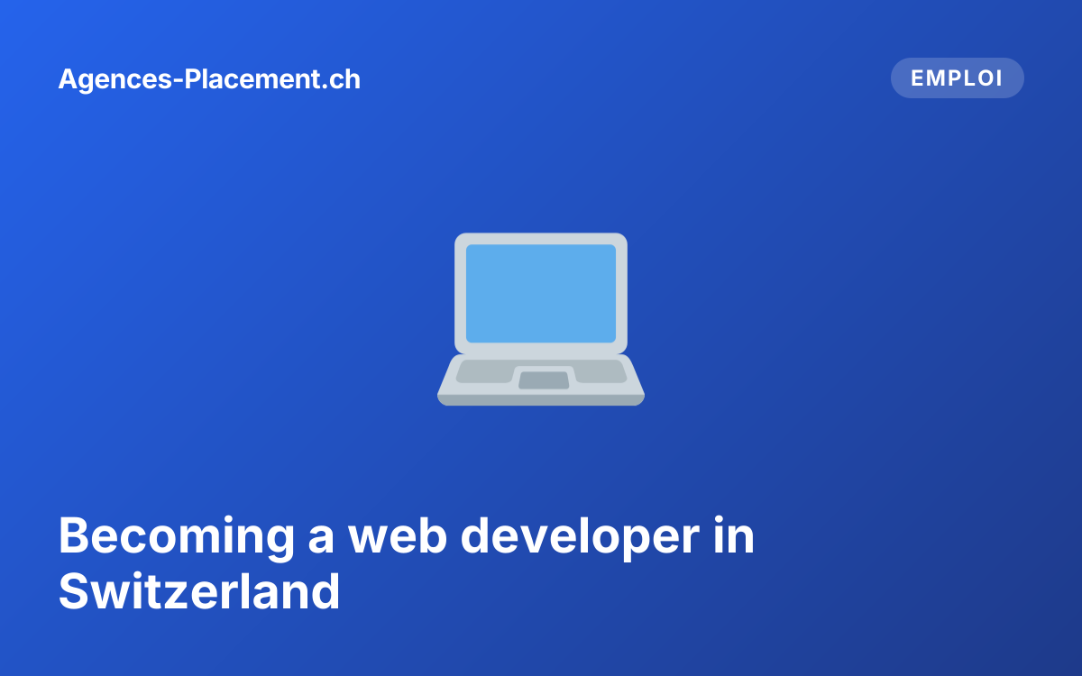 Becoming a web developer in Switzerland