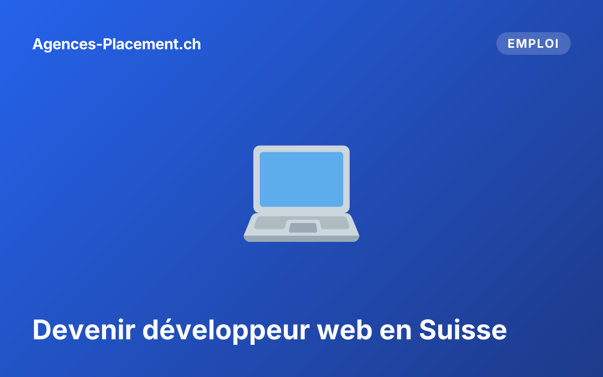 Devenir développeur web en Suisse