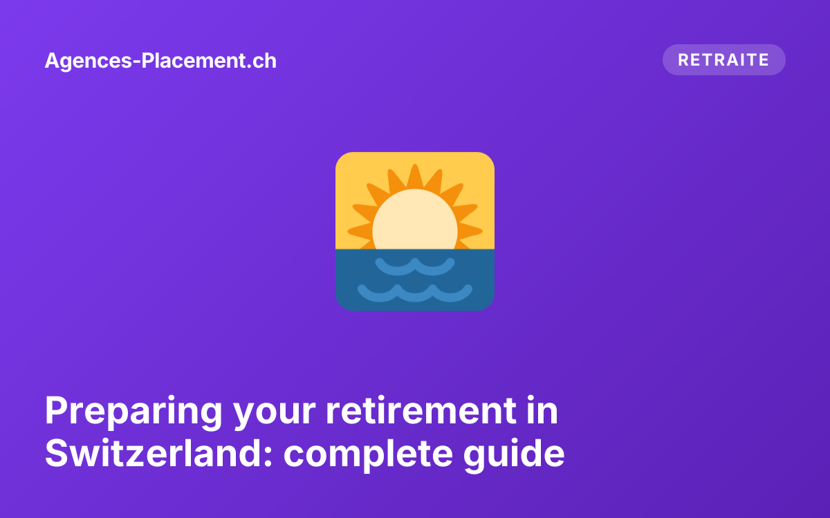 Preparing your retirement in Switzerland: complete guide
