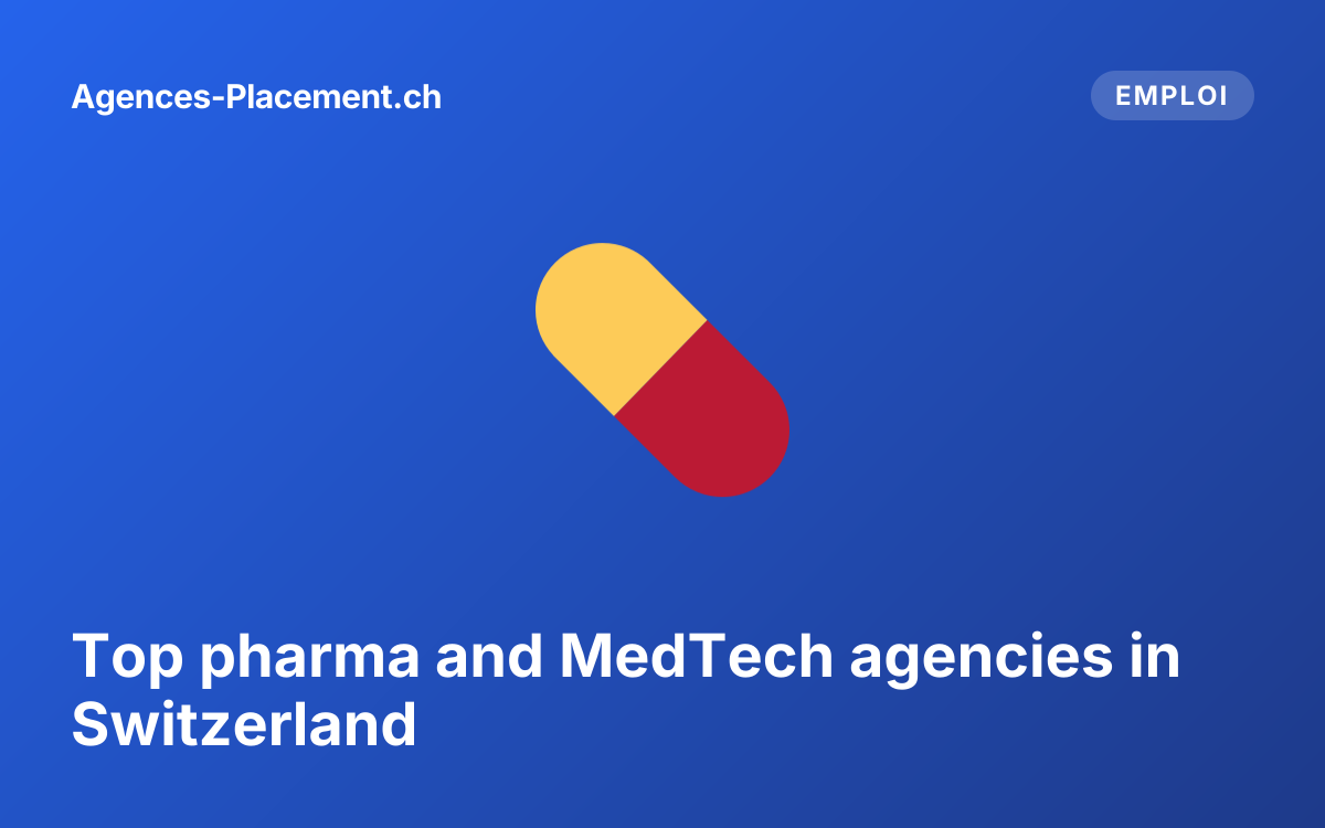 Top pharma and MedTech agencies in Switzerland