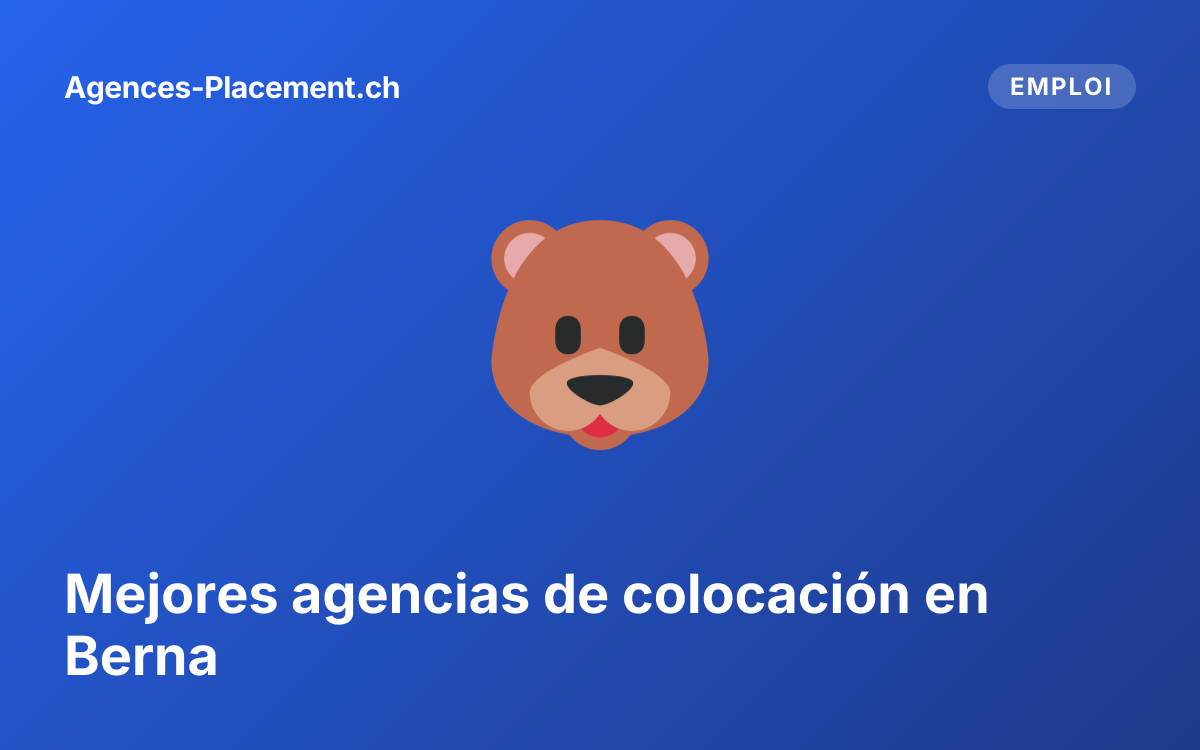 Mejores agencias de colocación en Berna