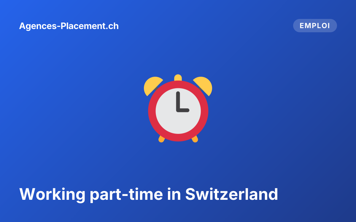 Working part-time in Switzerland