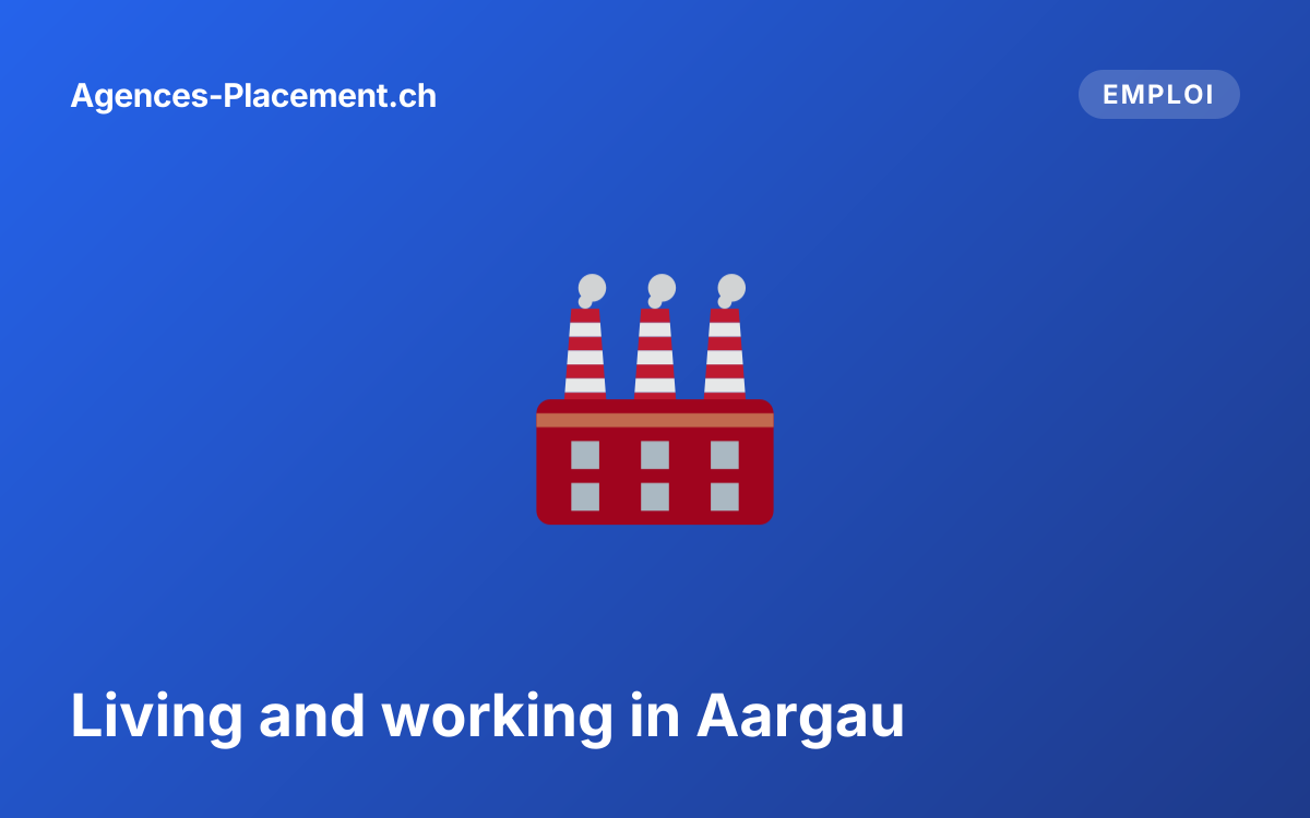 Living and working in Aargau