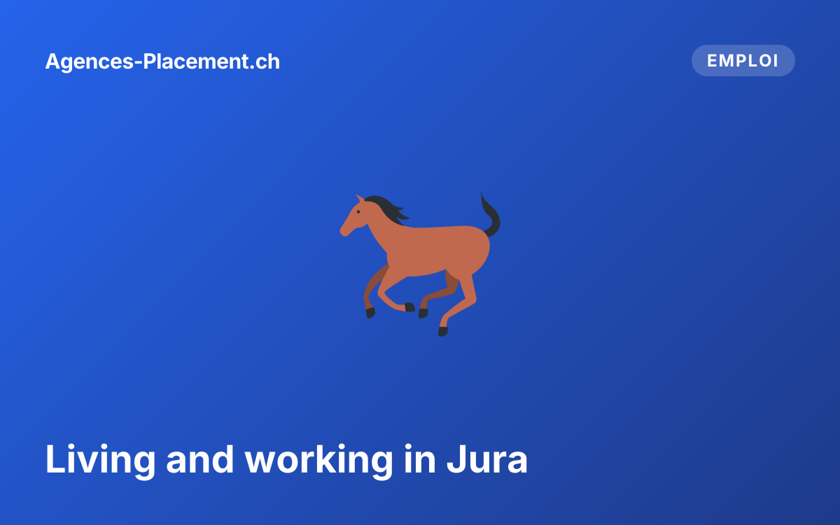 Living and working in Jura